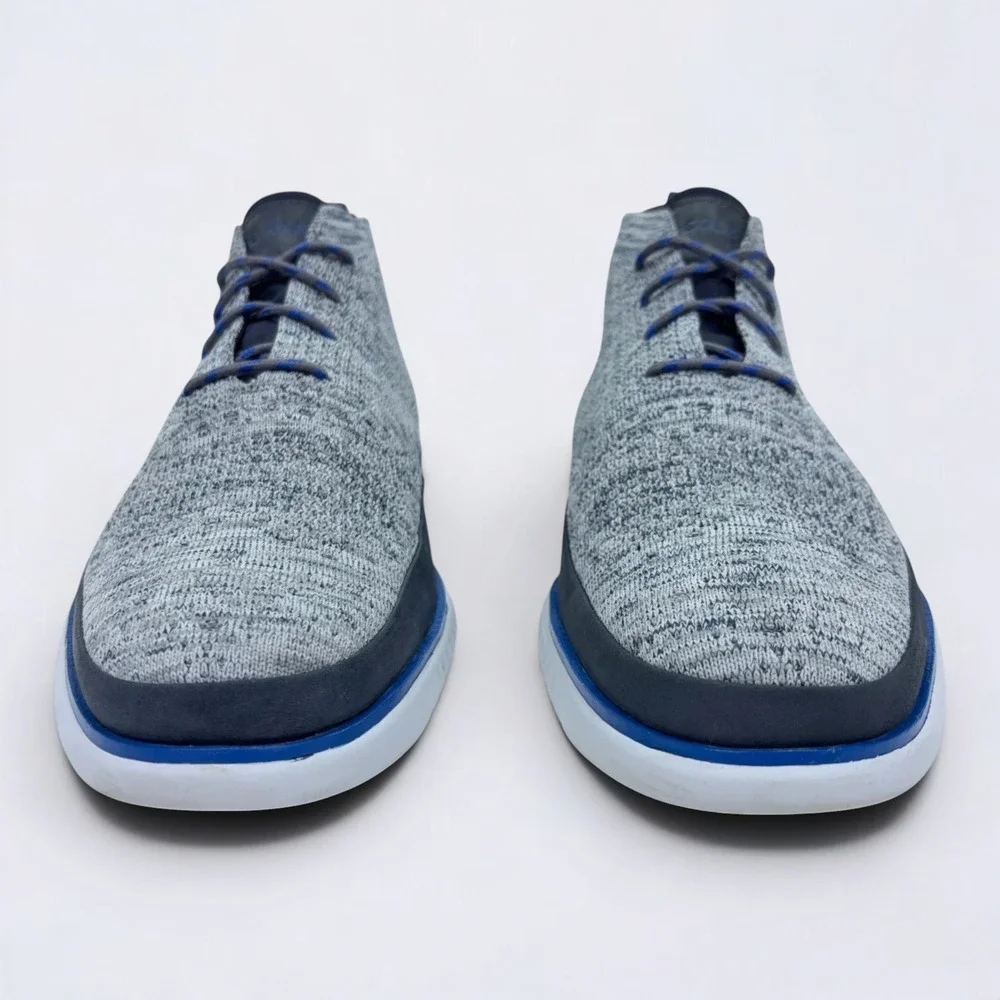 Cole Haan 2.Zerogrand Stitchlite Chukka Boots Men's Size 10.5 Gray Blue C30293